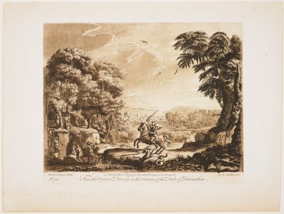 Plate No. 73 from Liber Veritatis by Richard Earlom